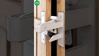 Barn door latch [upl. by Eugnimod250]