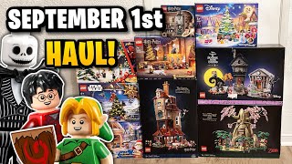 My LEGO September 1st Haul [upl. by Ponton822]