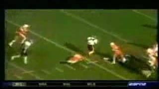 Herschel Walker runs over Bill Bates [upl. by Justin760]