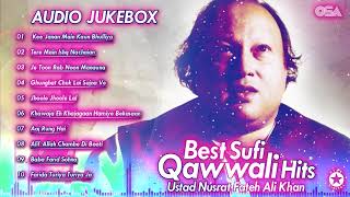 Best Sufi Qawwali Hits  Audio Jukebox  Nusrat Fateh Ali Khan  Complete Qawwalies  OSA Worldwide [upl. by Nerrual]