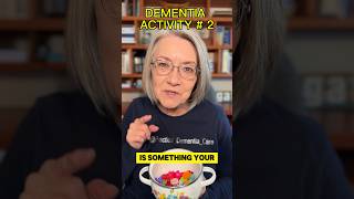 2 Easy Dementia Activity for Your Dementia Loved One shorts dementia caregiver [upl. by Efren214]