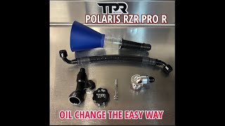 TPR Industries Remote Oil Fill Kit Review and Installation for Polaris Pro R [upl. by Nymsaj]