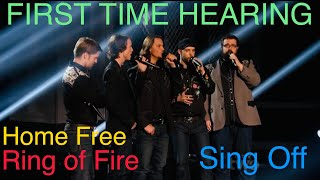 FIRST TIME HEARING HOME FREE  RING OF FIRE SING OFF EPISODE 4  UK SONG WRITER KEV REACTS WOW [upl. by Orland882]