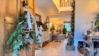 ENTRYWAY Christmas Decorating Ideas  HALLWAY amp PORCH DECOR  Christmas Decorating Ep3 [upl. by Nonnarb]