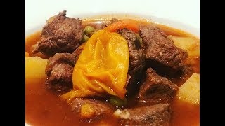 Estofado  Spanish style Beef Stew [upl. by Quiteri622]