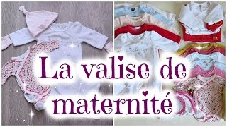 QUE PRENDRE DANS SA VALISE DE MATERNITE [upl. by Sera]