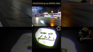 SUPRA Mk4 vs mustang gtshortfeed trollfacemotorsport suprafans japanesecar highlights ☠️💀🧐🧐 [upl. by Ecnesse]