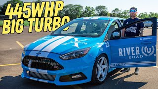 BIG Turbo Ford Focus ST Build  WILD POV Drive [upl. by Erual163]