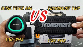 COMPARATIVO WISE TIGER A46 VS TRONSMART TRIP [upl. by Chrisse]