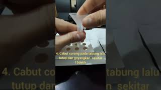 TUTORIAL Menggunakan Tes COVID19 LUNGENE Saliva  Air Liur MUDAH PRAKTIS dan AKURAT [upl. by Suoinuj163]