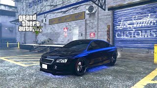 GTA 5  Best Michaels Audi Car Customization  Obey Tailgater [upl. by Anera]