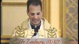 Benediction and Devotions  1 Cor 12 v31  13 v3  Fr Zachary SOLT  02272011 [upl. by Bobbie577]