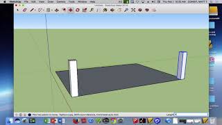 How to use Array Tool in Sketchup [upl. by Aedni954]