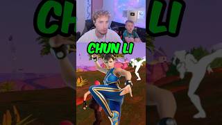 KID LIKES CHUN LI TOO MUCH fortnite [upl. by Iphigenia]