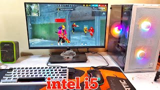 intel i5 7th gen low pc Free fire gameplay  16gb ram  40k pc free fire game play [upl. by Monahan667]