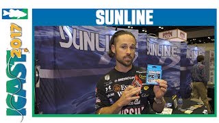 Sunline Siglon PEx4 amp PEx8 Braided Line Green with John Crews  ICAST 2017 [upl. by Vashtia]