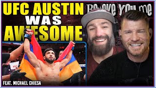 BELIEVE YOU ME Podcast UFC Austin Was Awesome Ft Michael Chiesa [upl. by Nomyad525]