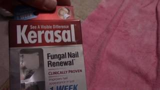 Toe Nail Fungus How to Use Kerasal [upl. by Lever]