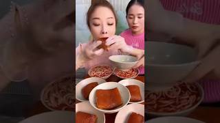 Challenge😱 Korean food eating video😮 shortvideo sabscribs🔔🔔🔔 [upl. by Melony]