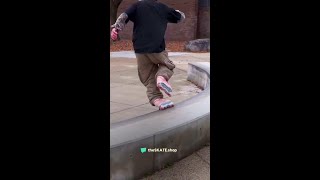 Pro Skater Sean Kelso doing incredible ledge grinds as always [upl. by Aldon146]