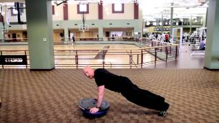 How to do a Burpee with Bosu Ball  Quick Work Out [upl. by Groos765]