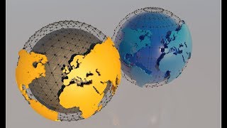 CINEMA 4D TUTORIAL How to make a 3D globe in C4D [upl. by Yrennalf]