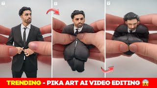 How to Use Pika Art  Pika Art se Video Kaise Banaye  Pika Art Squish Effect Video Editing Tutorial [upl. by Joell565]