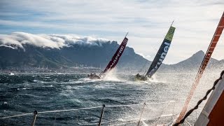 Leg 2 Start Replay  Volvo Ocean Race 201415 [upl. by Haikezeh122]