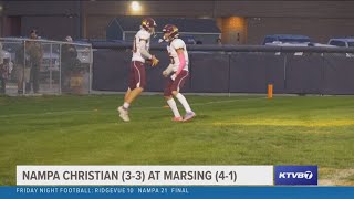 Highlights Nampa Christian tops Marsing 1914 in defensive battle [upl. by Zielsdorf284]