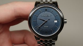 Raymond Weil Maestro Mens Watch Review Model 2837ST50001 [upl. by Alrep]