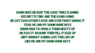 Cole Swindell  Down Home Boys Lyrics [upl. by Robbi98]