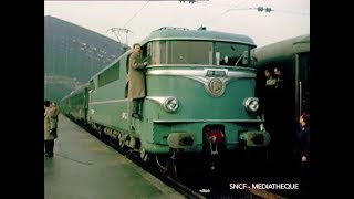 PARISLILLE  1959 SNCF Ferroviaire  French Trains [upl. by Acireed]