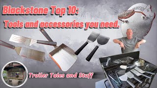 Top 10 Blackstone Tools amp Accessories [upl. by Marleen]