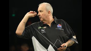 World Seniors Darts Championships  Phil Taylor Highlights v Collin McGarry Rd 1 [upl. by Annhej]