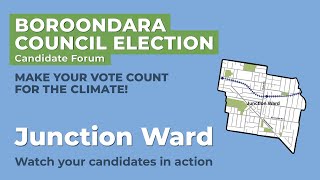 Junction Ward  Boroondara Candidates Forum 2024 [upl. by Vikky]