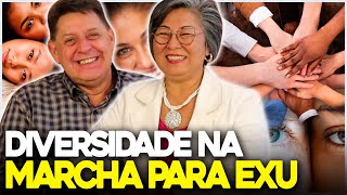 DIVERSIDADE NA MARCHA PARA EXU [upl. by Yrffej]