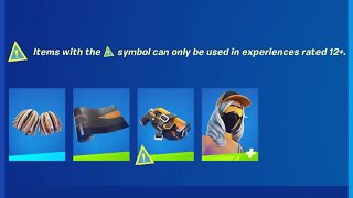 Fortnite New Age Rated Cosmetics [upl. by Ynaffyt]