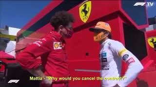 CARLOS SAINZ WANTS TO CANCEL THE FERRARI CONTRACT  F1 2020 TALKS MATTIA BINOTTO MEME [upl. by Anwahsar]