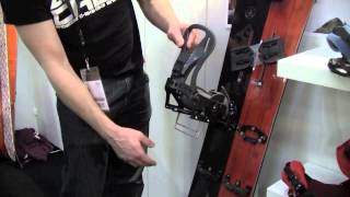 ISPO 2013 Spark RampD Splitboard Bindung [upl. by Sesom]