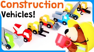 Excavator and Dump Truck Videos for Toddlers amp Babies  Preschool Learning Videos [upl. by Pampuch823]