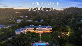 THE AZRIA ESTATE  85000000 Holmby Hills Estate  10250 W Sunset Blvd Holmby Hills [upl. by Anaerda]