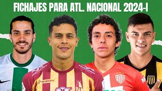 Nuevos jugadores y las salidas de Atlético Nacional para el 2024  Mercado de fichajes [upl. by Ax]