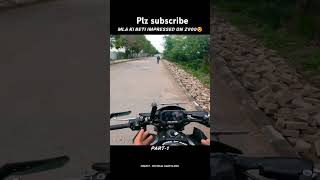 Mla ki beti impressed on z900 😀shorts viralvideo motovlog rider viralvideos reels [upl. by Aisemaj362]