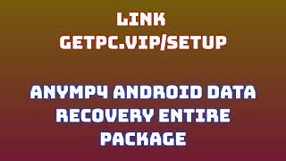 🔸AnyMP4 Android Data Recovery🏈 HOW TO INSTALL 💻PCLAPTOP TUTORIAL 2024 no charge💾 [upl. by Eunice]