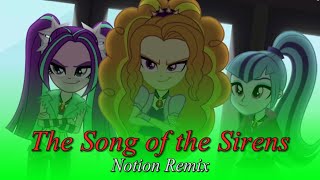 The Song of the Sirens MLP Rainbow Rocks Remix  Sawtooth Waves [upl. by Hurwit]