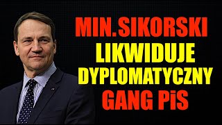 MinSikorski rozpoczął likwidację gangu PiS na placówkach dyplomatycznychDuda wściekły ale bezradny [upl. by Earb]