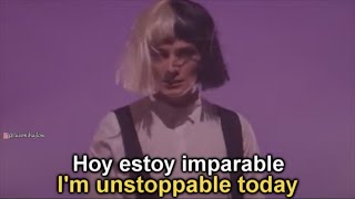 Sia  Unstoppable  Sub Español  Lyrics [upl. by Tova725]