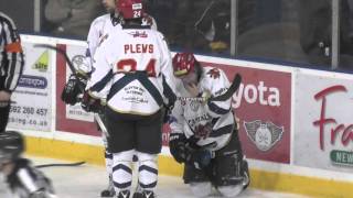 HIGHLIGHTS  Fife Flyers vs Edinburgh Capitals 23rd January 2016 [upl. by Yoko]