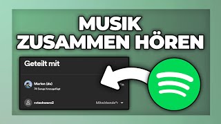 Spotify Musik zusammen hören  gleichzeitig hören  Tutorial [upl. by Solomon]