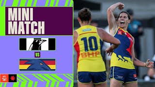 Collingwood v Adelaide Crows Mini Match  Week Eight 2024  AFLW [upl. by Etireugram]